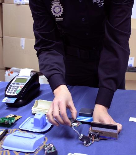 El chip de la tarjeta en la cueva de Alibaba