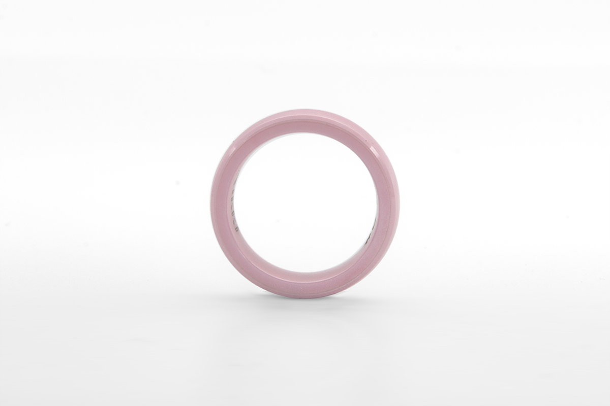 Anillo para pagar - Rosa suave