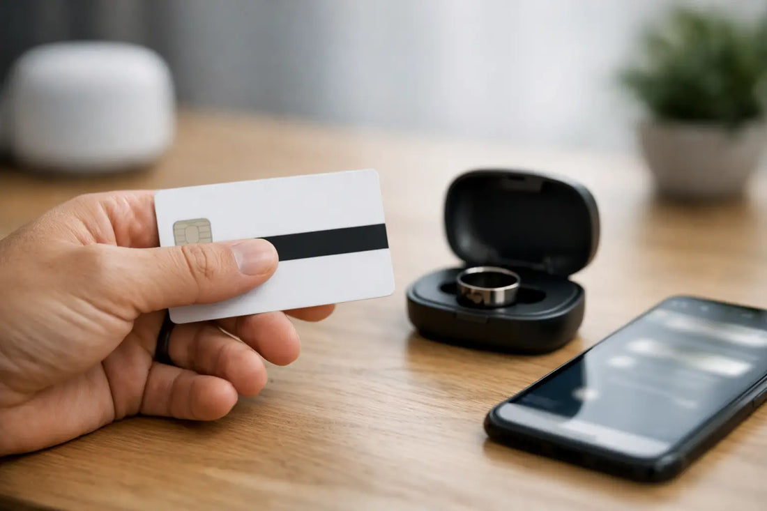 Cómo configurar anillo con tarjeta