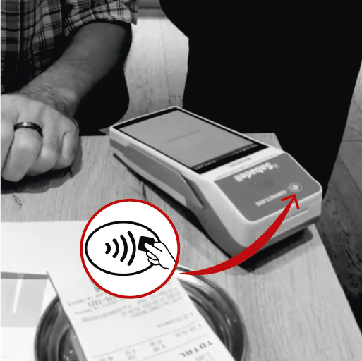 Rikki Anillo Localiza el NFC del datáfono